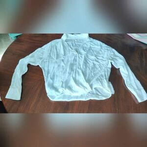 Lou& Grey White Long Sleeve Blouse